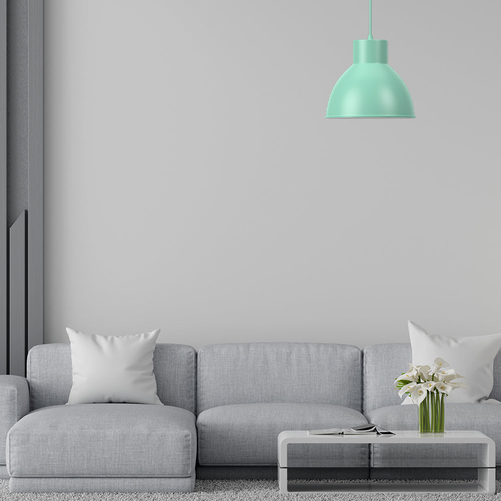 BRY-P008R-1H-1xE27-ZELENA- VISILICA