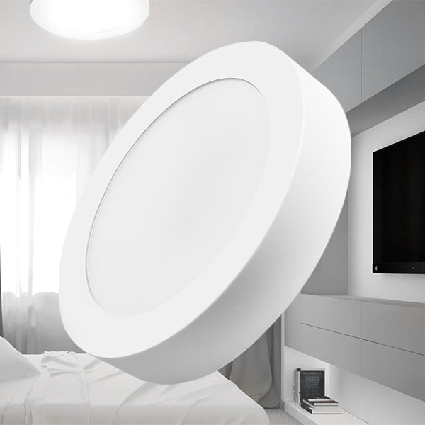 LNX-SMD-SRF-12W-RND-BELI-4000K-NADGRADNI LED PANEL