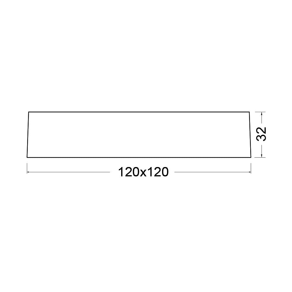 LNX-SMD-SRF-6W-SQR-BELI-6500K-NADGRADNI LED PANEL