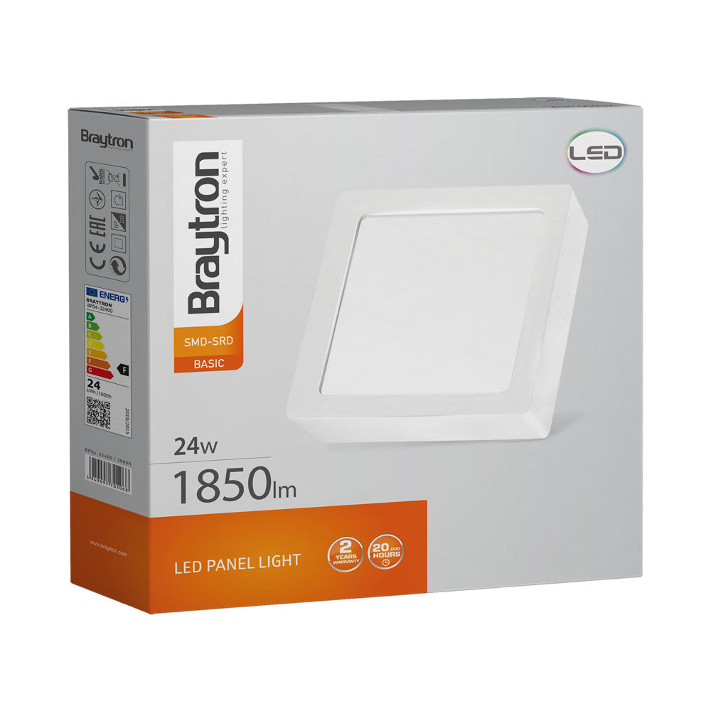 LNX-SMD-SRF-24W-SQR-BELI-4000K-NADGRADNI LED PANEL