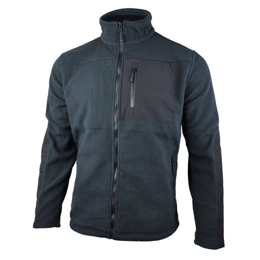 Flis vesta NORTH TECH sivo-crna