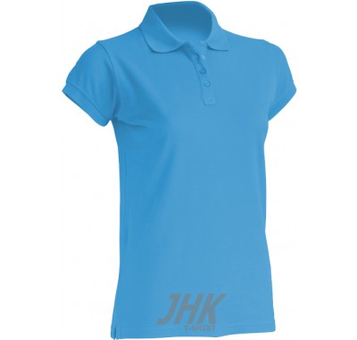 Ženska polo majica kratkih rukava, svetlo plava