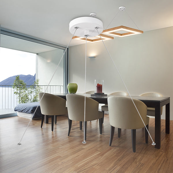 BRY- ROZETNA ZA VISECU MONTAZU-BLADE-SS-400/500-BELA