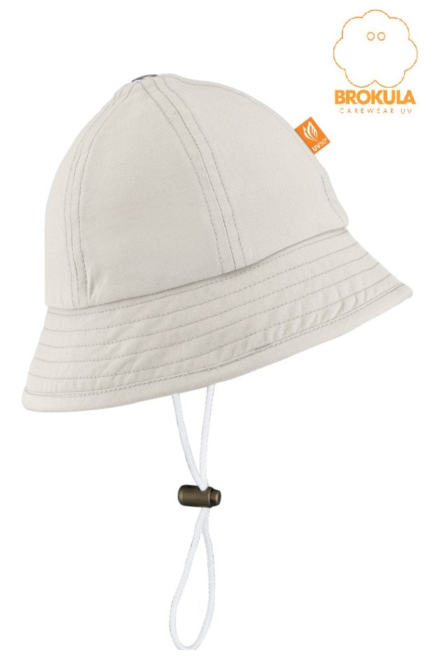 BROKULA CAREWEAR UV šešir dečji - baby, bež vel.S