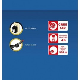 BATERIJA RUCNA LED TG009