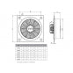 BVN-VENTILATOR 4M 400-BK(WOKS)