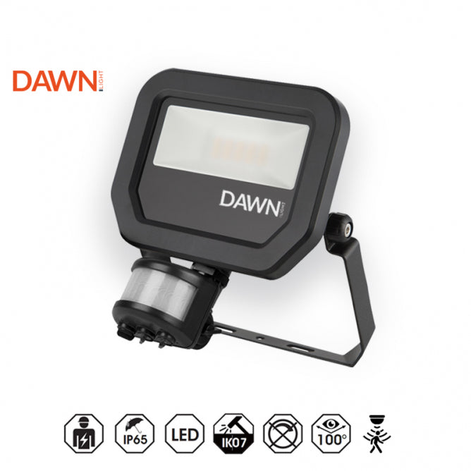 DAWN LED REFLEKTOR SENZOR BR-FL50W-02 PIR 4000K 5500lm 100°  IP65
