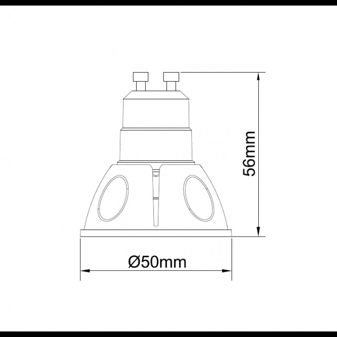 DAWN LED SIJALICA GU10 DIM 6.5W 3000K 520lm 36° PRO