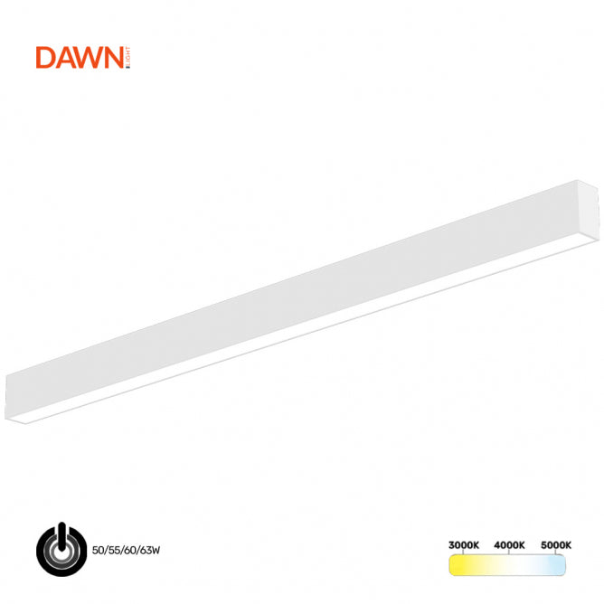 DAWN LED SVETILJKA LT-T-020 50/55/60/63W CCT BELA 1,5 met