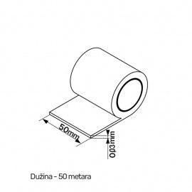 ERA AL TRAKA LM(50mm x 50 met, 30mkm)