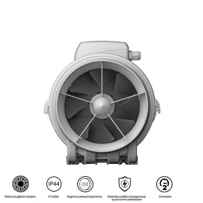 ERA VENTILATOR TYPHOON 200 TURBINA