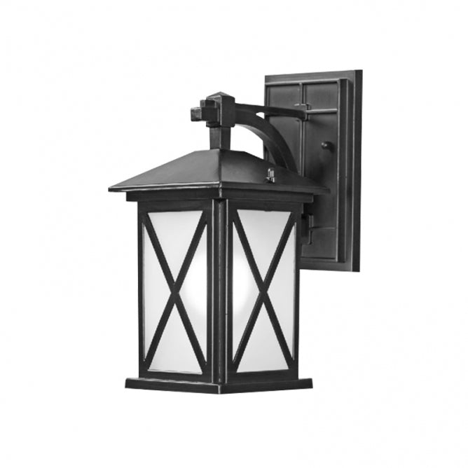 FENJER 1021 ZIDNI 1*E27 CRNI IP44