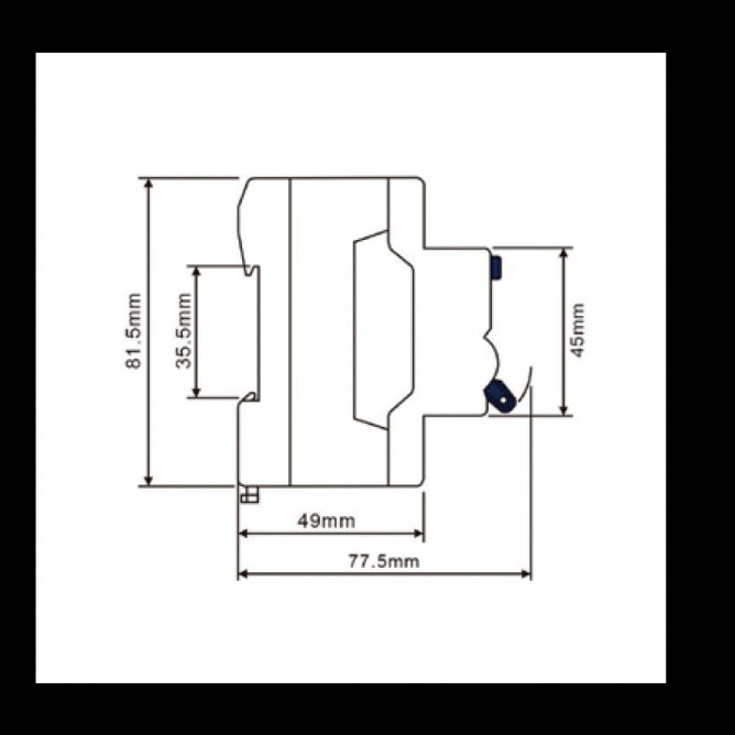 FID SKLOPKA 25/0.03A 4P BITON RCA-4