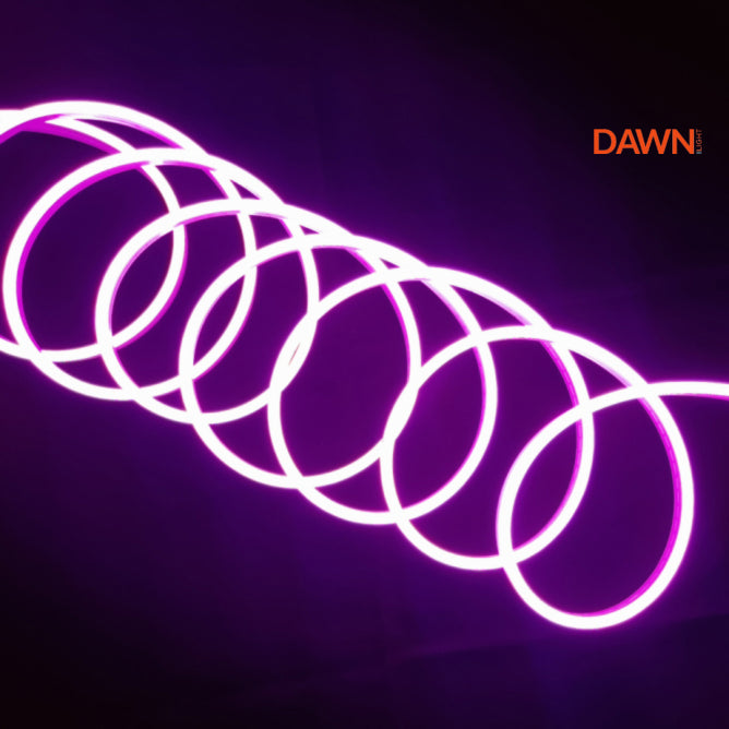 LED NEON FLEX KL-2835-120-P 12V IP65 (50met,8.8W/met) PINK