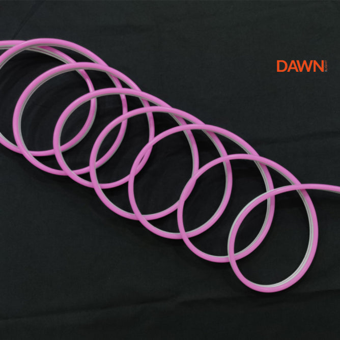 LED NEON FLEX KL-2835-120-P 12V IP65 (50met,8.8W/met) PINK