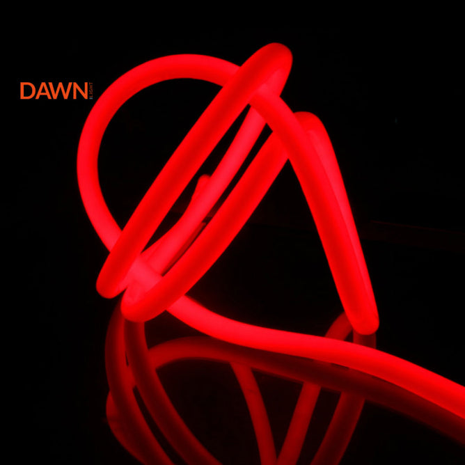 LED NEON FLEX KL-2835-120-CRVENO 220V IP65 (100met,7W/met, o14mm)