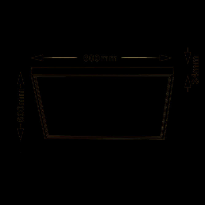 LED PANEL N/Z KNS5-48W 3000/4000/6000K 6060