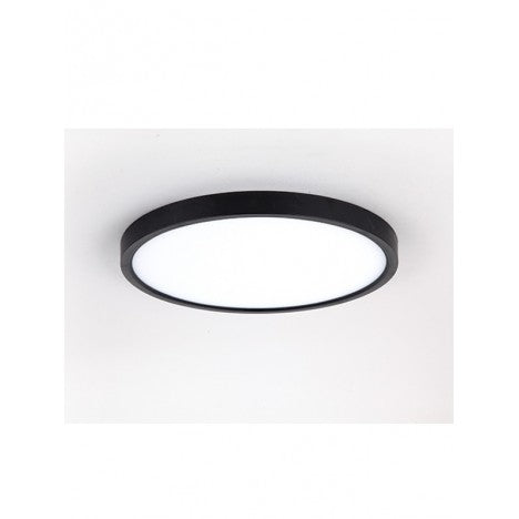 LED PLAFONJERA MOON BLACK 24W 4000K