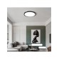 LED PLAFONJERA MOON BLACK 24W 4000K