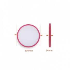 LED PLAFONJERA MOON PINK  24W 4000K