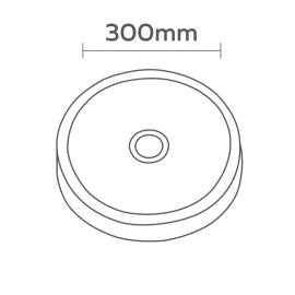 LED PLAFONJERA SENZOR 1030 18W 6500K 1600lm (AD7061)