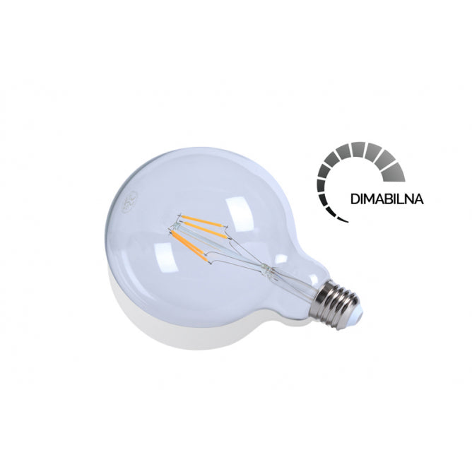 LED SIJALICA FILAMENT G125 E27 4W DIM