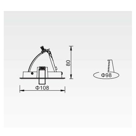 LED SVET U/Z L1130-8W 3000K