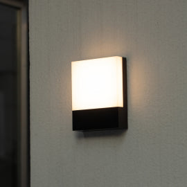 LED SVETILJKA A0301 ZIDNA 10W 4000K IP65 CRNA