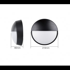 LED SVETILJKA BL4 OKRUGLA 14W 4000K IP54 CRNA