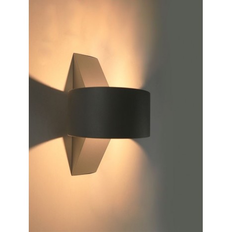 LED SVETILJKA JM-010 ZIDNA 6W 3000K IP54 SIVA