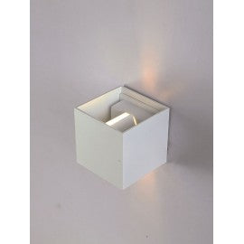 LED SVETILJKA JM-012 ZIDNA 2X3W 3000K IP54 BELA