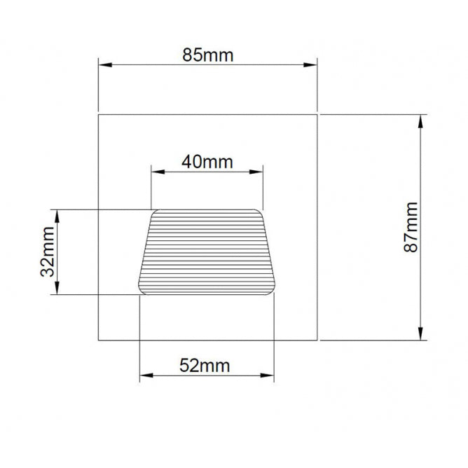 LED SVETILJKA JM-043 ZIDNA 3W 3000K IP65 BELA