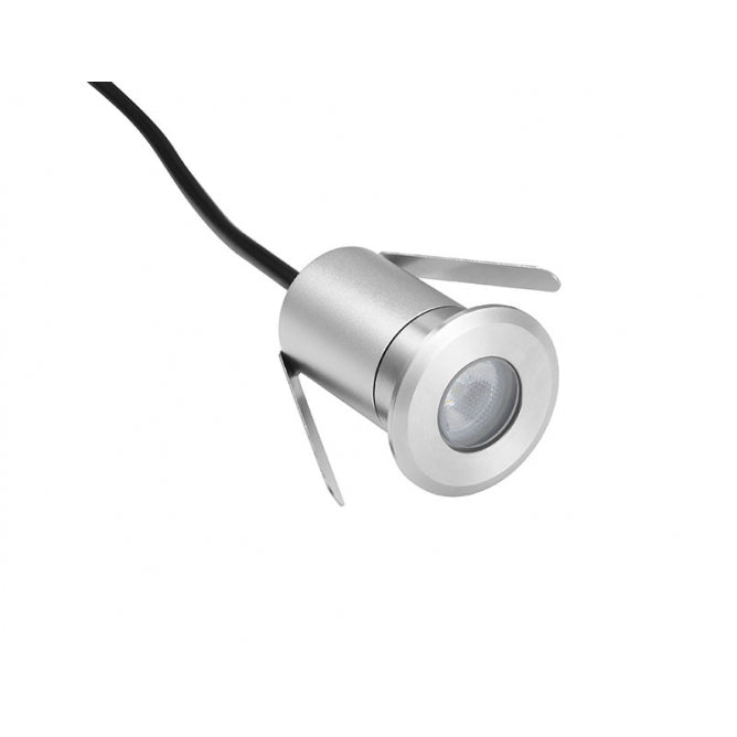 LED SVETILJKA JM-045 PODNA 3W 3000K IP67 NIKL/HROM