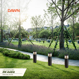 LED SVETILJKA JM-4604 STUBNA 12W 3000K IP65 CRNA