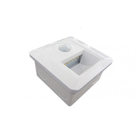 LED SVETILJKA L6660-20 ZIDNA 2W 4000K SENZOR BELA