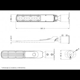 LED ULICNA SVETILJKA RA-50W 6000K