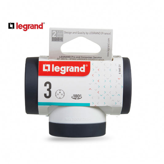 LG 694521 ADAPTER ROTIRAJUCI 3X2P+E (BELA/T.SIVA)