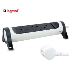 LG 694535 PRODUZNI BLOK 3X2P+E 3M (BELA/T.SIVA)