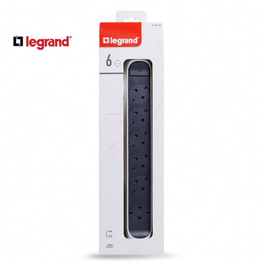 LG 694539 PRODUZNI BLOK 6X2P+E 3M (BELA/T.SIVA)