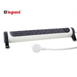 LG 694539 PRODUZNI BLOK 6X2P+E 3M (BELA/T.SIVA)