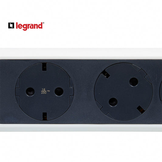 LG 694541 PRODUZNI BLOK 3X2P+E 5M (BELA/T.SIVA)