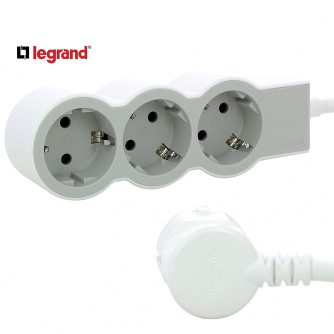 LG 694549 PRODUZNI BLOK 3X2P+E 1.5M (BELA/S.SIVA)