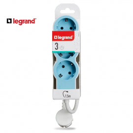 LG 694551 PRODUZNI BLOK 3X2P+E 1.5M (BELA/N.PLAVA)
