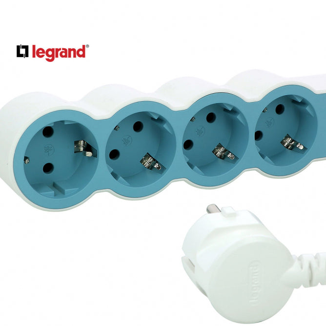 LG 694554 PRODUZNI BLOK 4X2P+E 1.5M (BELA/N.PLAVA)