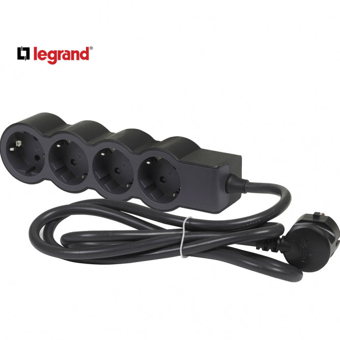 LG 694562 PRODUZNI BLOK 4X2P+E 3M (CRNA/T.SIVA)