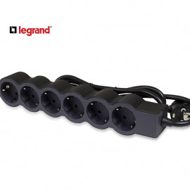 LG 694566 PRODUZNI BLOK 6X2P+E 3M (CRNA/T.SIVA)