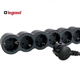 LG 694566 PRODUZNI BLOK 6X2P+E 3M (CRNA/T.SIVA)