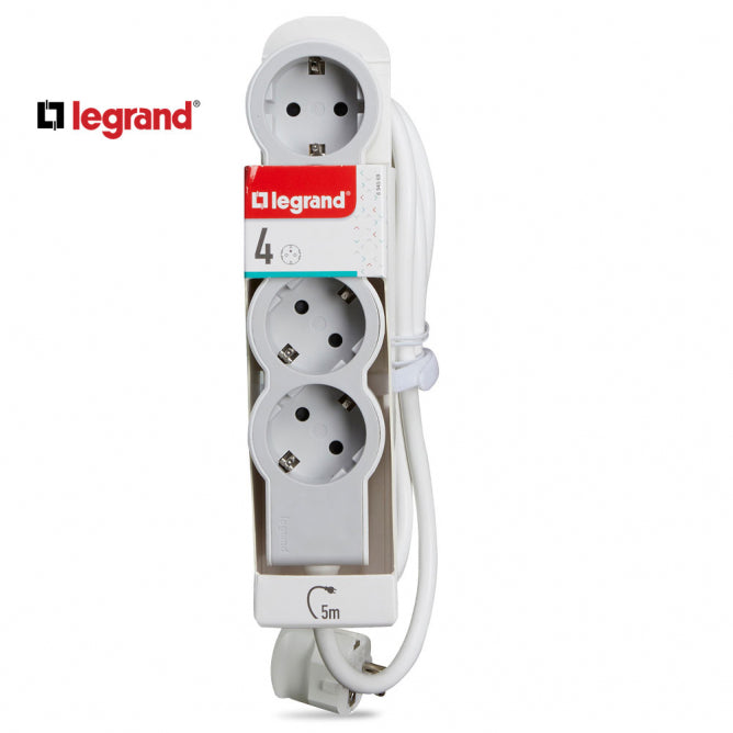 LG 694569 PRODUZNI BLOK 4X2P+E 5M (BELA/S.SIVA)