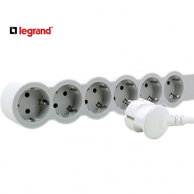 LG 694572 PRODUZNI BLOK 6X2P+E 5M (BELA/S.SIVA)