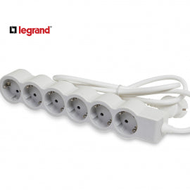 LG 694572 PRODUZNI BLOK 6X2P+E 5M (BELA/S.SIVA)